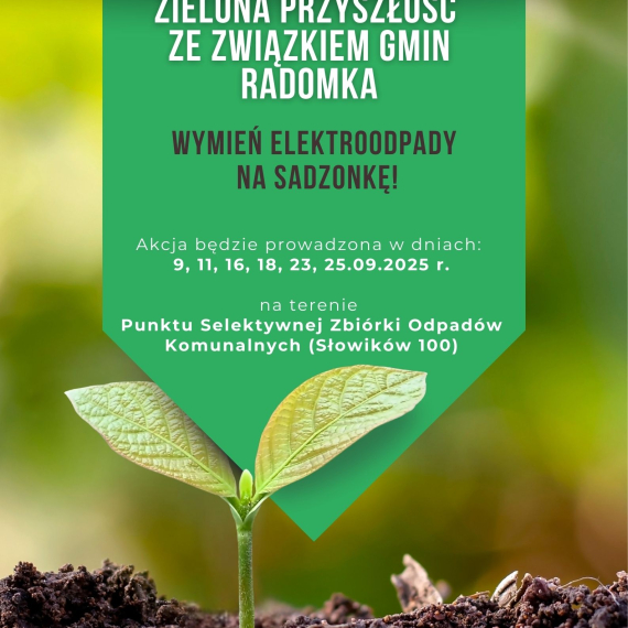 PLAKAT RADOMKA SADZONKI 25