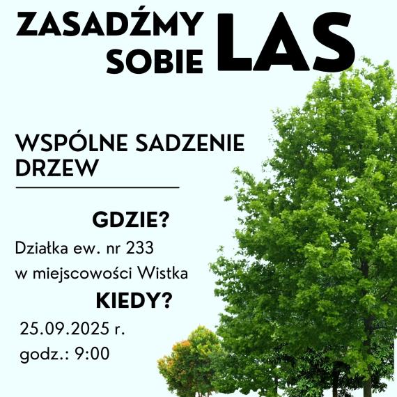 PLAKAT RADOMKA WSPÓLNE SADZENIE 25