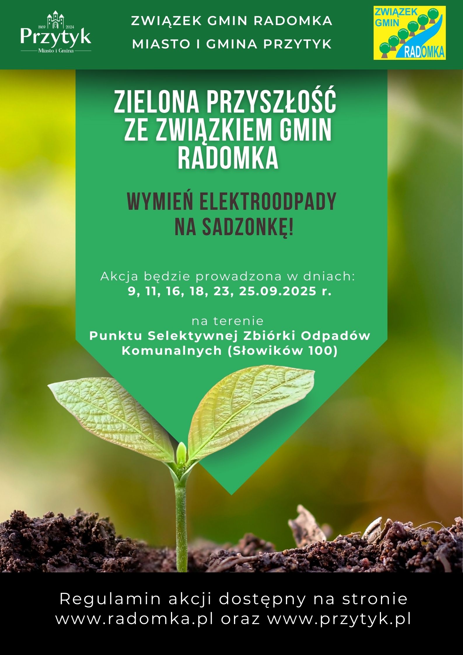 PLAKAT RADOMKA SADZONKI 25