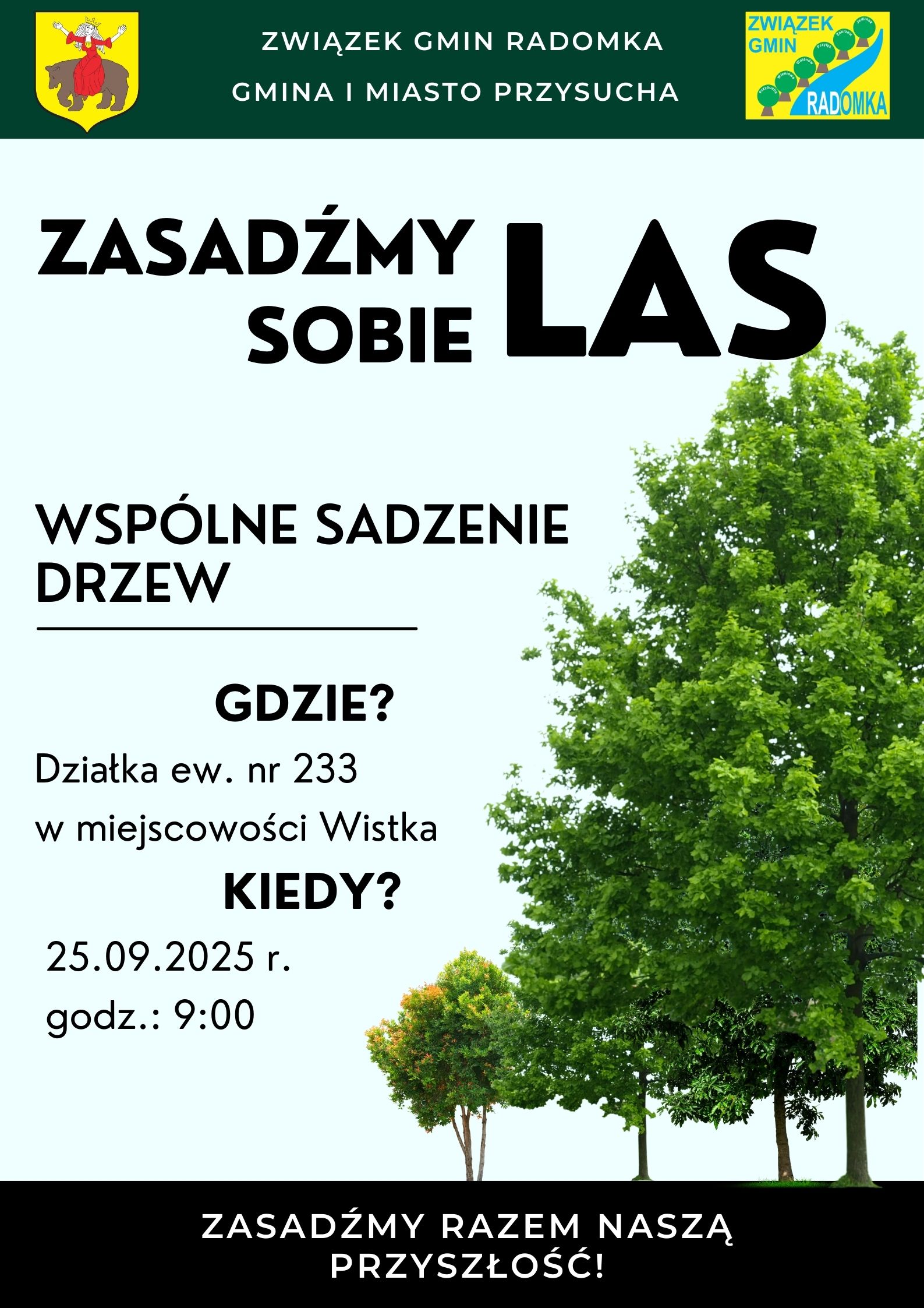 PLAKAT RADOMKA WSPÓLNE SADZENIE 25
